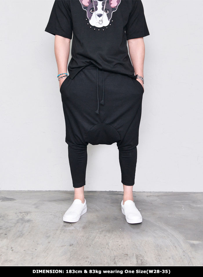 Smooth & Stretchy Drop Baggy-Pants 298
